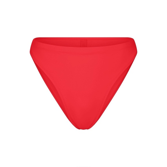 SKIMS Signature Swim HIGH LEG BIKINI BOTTOM | 
COLOR: RUBY | NEW/NWT!!♥️♥️ - Picture 2 of 8